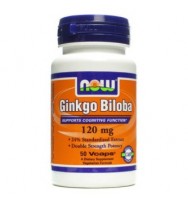 Ginkgo Biloba 120 mg 50 vcaps NOW